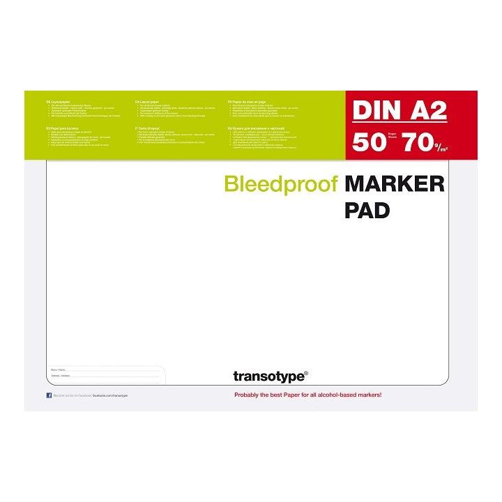 Blok COPIC Marker Pad | izberite format – pogled 4