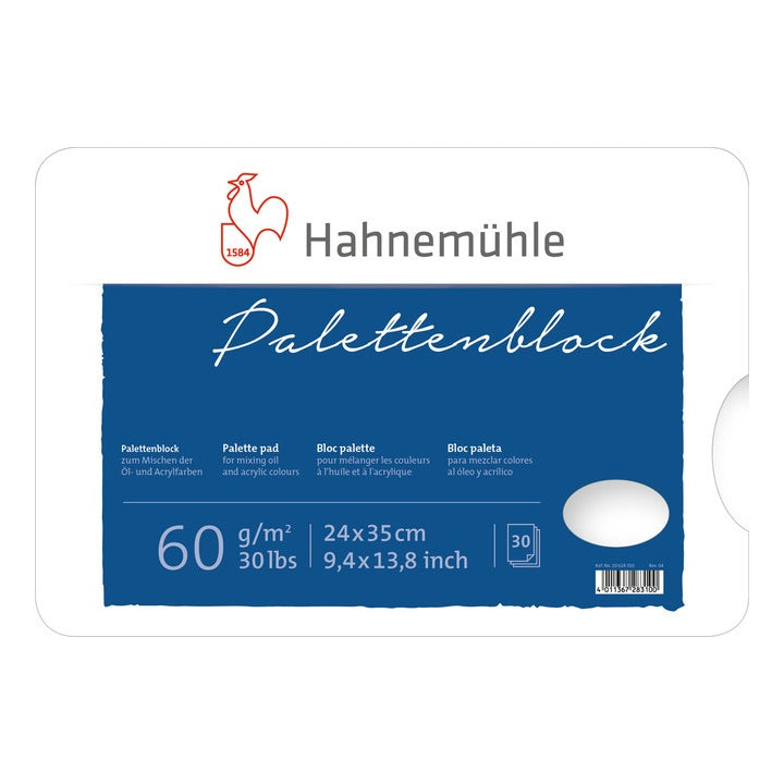 Blok palet papirja HAHNEMÜHLE 30 listov