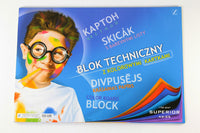Blok papirja v barvi SUPERIOR A3 - 25 listov