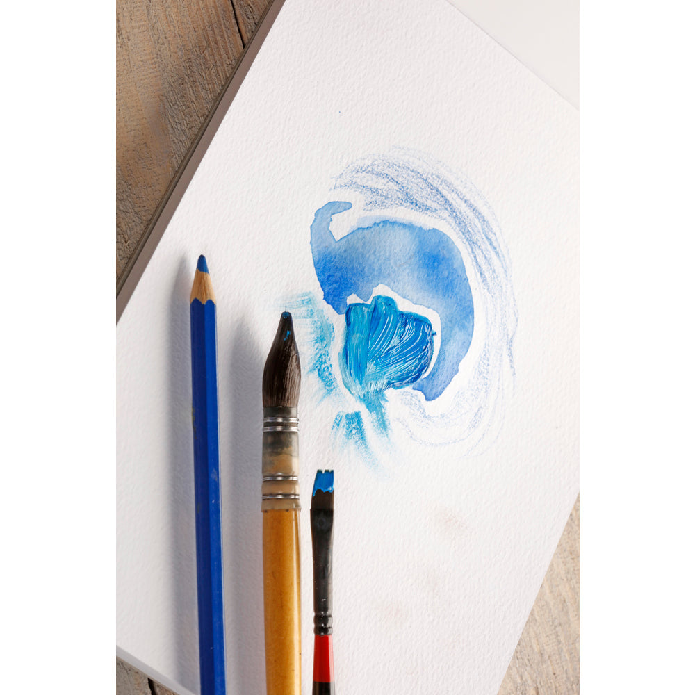 Blok za mešane tehnike CLAIREFONTAINE Paint'On a grain 250 g/m² – 20 listov