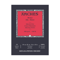 Blok za oljne barve ARCHES Huile CP 300 g/m² 23 x 31 cm - 12 listov