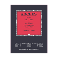 Blok za oljne barve ARCHES Huile CP 300 g/m² 23 x 31 cm - 12 listov