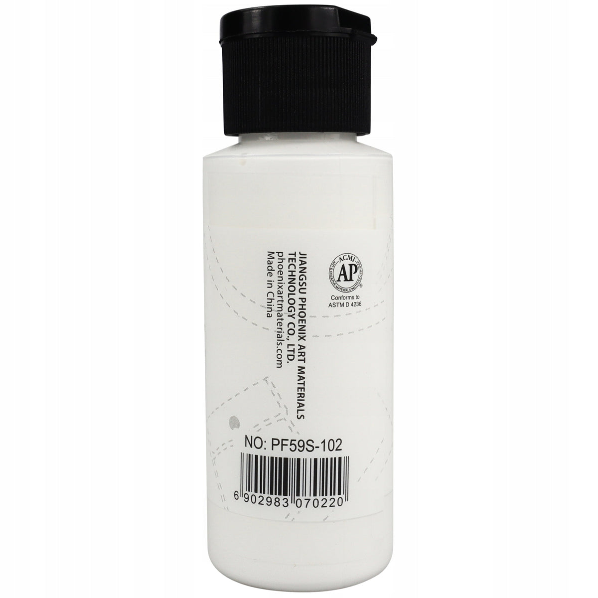 Boja za tekstil Phoenix 59 ml bijela