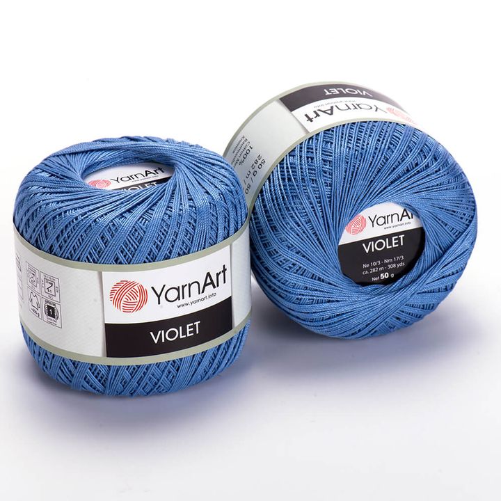 Bombažna preja YarnArt Violet 50 g | izberite barvo – pogled 11