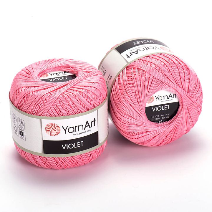 Bombažna preja YarnArt Violet 50 g | izberite barvo – pogled 14