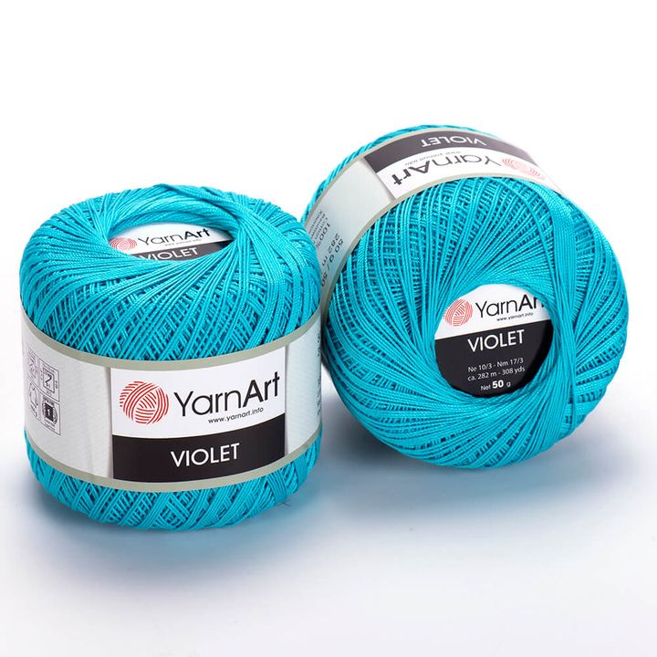 Bombažna preja YarnArt Violet 50 g | izberite barvo – pogled 2