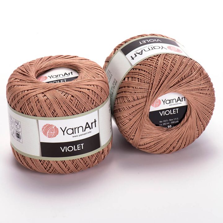 Bombažna preja YarnArt Violet 50 g | izberite barvo – pogled 3