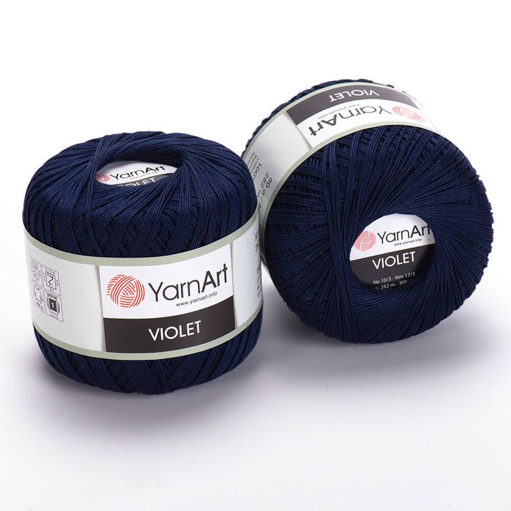 Bombažna preja YarnArt Violet 50 g | izberite barvo – pogled 4