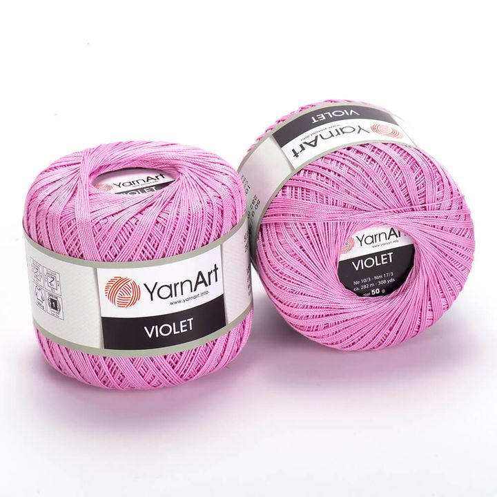 Bombažna preja YarnArt Violet 50 g | izberite barvo – pogled 5