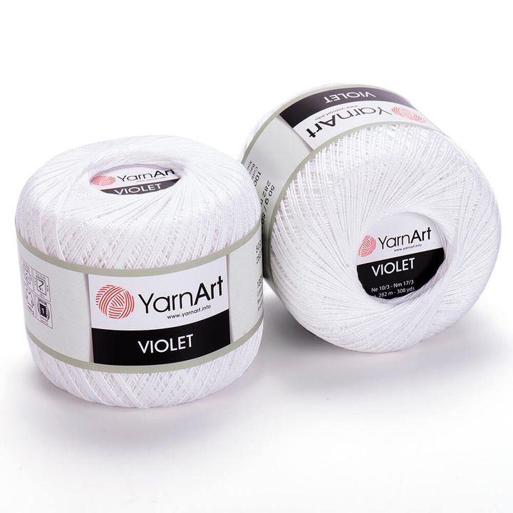 Bombažna preja YarnArt Violet 50 g | izberite barvo – pogled 6