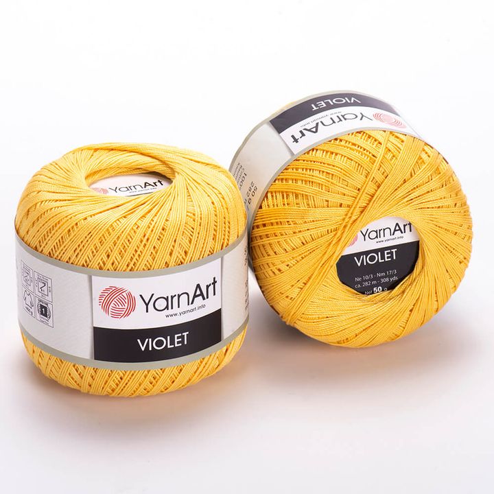 Bombažna preja YarnArt Violet 50 g | izberite barvo – pogled 8