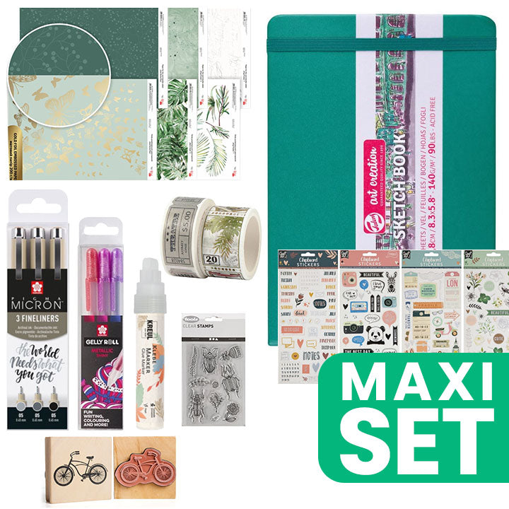 Botanična umetnost Set Journaling
