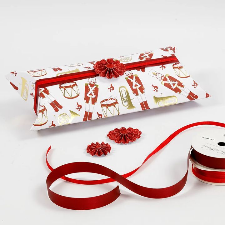 Božična papirnata škatla 3 kosi velika — slika 3