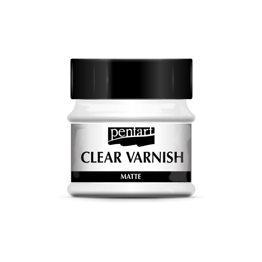 Brezbarvni lak mat Pentart 100 ml