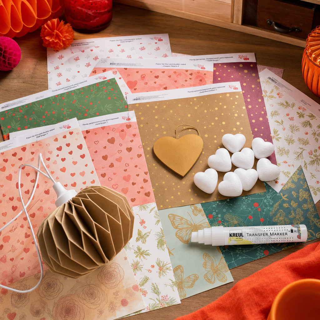 Papirji za scrapbooking Butterflies A4
