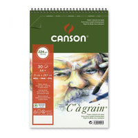 Skicirka CANSON C a grain 224 g/m² A3 - 30 listov, spiralna vezava