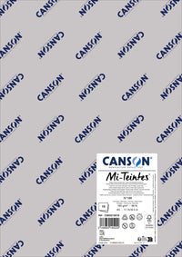 Papir za pastel Canson Mi-Teintes A3 160 g - 10 listov – Lunin siva 186