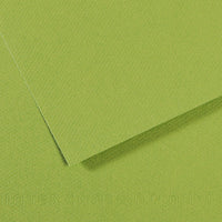 Canson Mi-Teintes papir za pastel 50 x 65 cm 160 g 25 listov – Jabolčno zelena 475