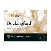 CANSON St Cuthberts Bockingford akvarelni blok Rough 300 g/m² - 12 listov, različne velikosti
