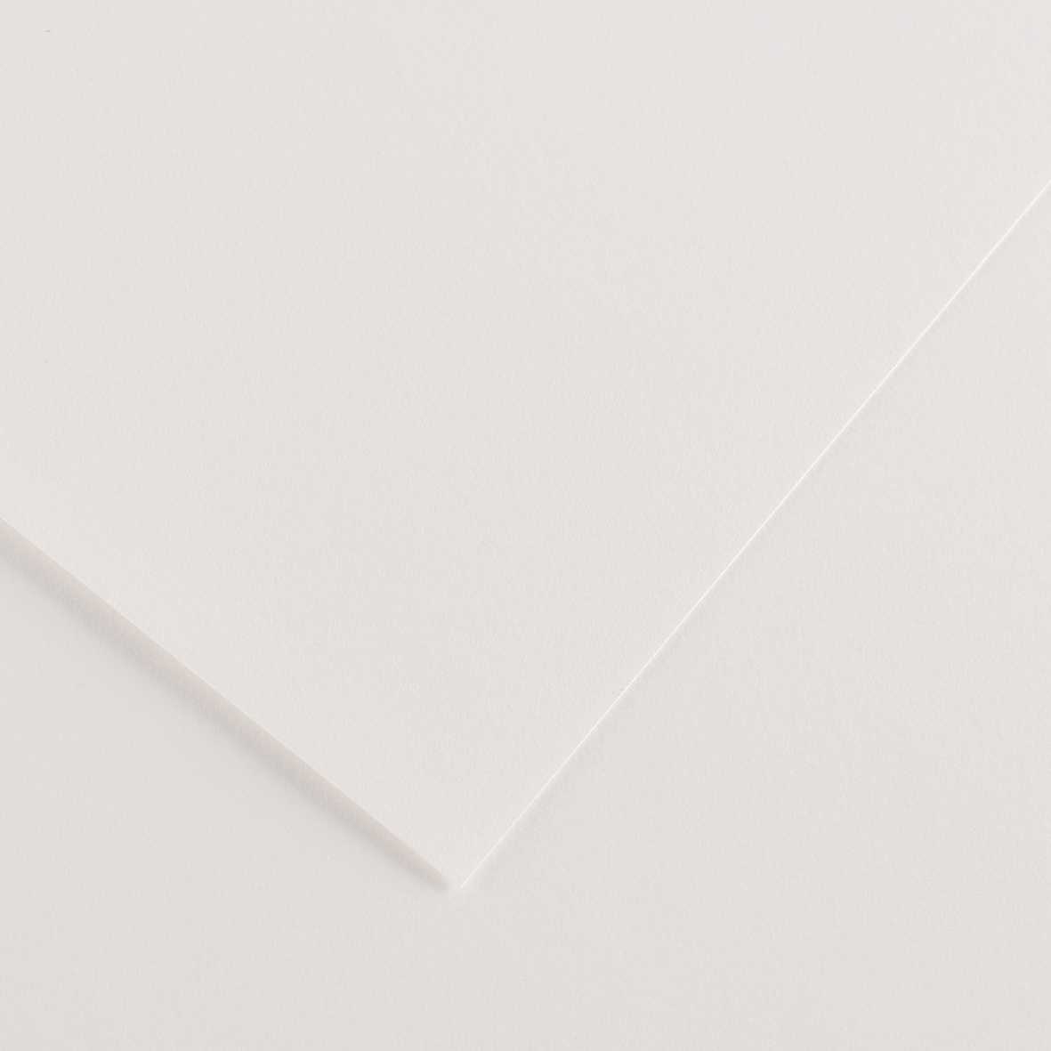 Barvni papir CANSON Vivaldi A3 185 g - 50L – Bela 1
