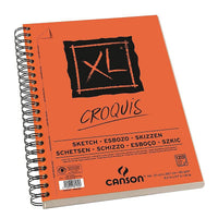 Canson XL Croquis skicirka 90 g/m² 120 listov A4 spiralna vezava ob strani