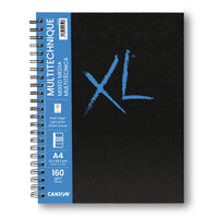 CANSON Canson XL Mix Media lepljen blok 160 g - 120 listov, A4