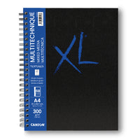 Canson XL Mix Media Textured lepljen blok 300 g/m² 68 listov A4