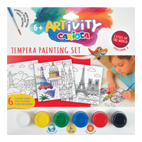 Carioca komplet pobarvank s temperami ARTivity Svetovne prestolnice – 2, 6+