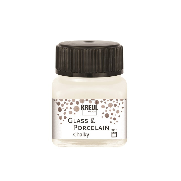 Chalk barve za steklo in porcelan Kreul 20 ml | izberite odtenek – pogled 2