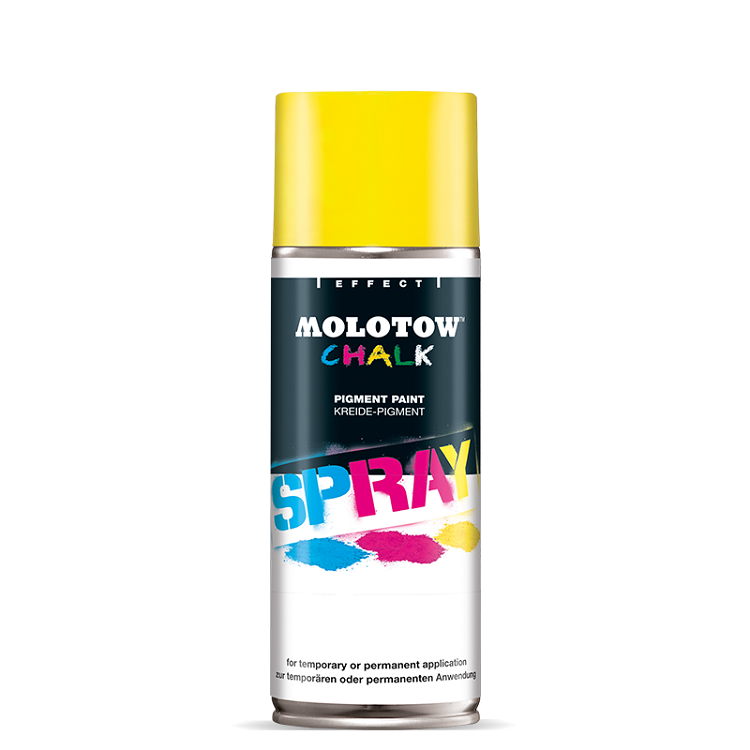 Chalk paint barva v spreju Molotow Chalk Pigment 400 ml | iberite odtenek