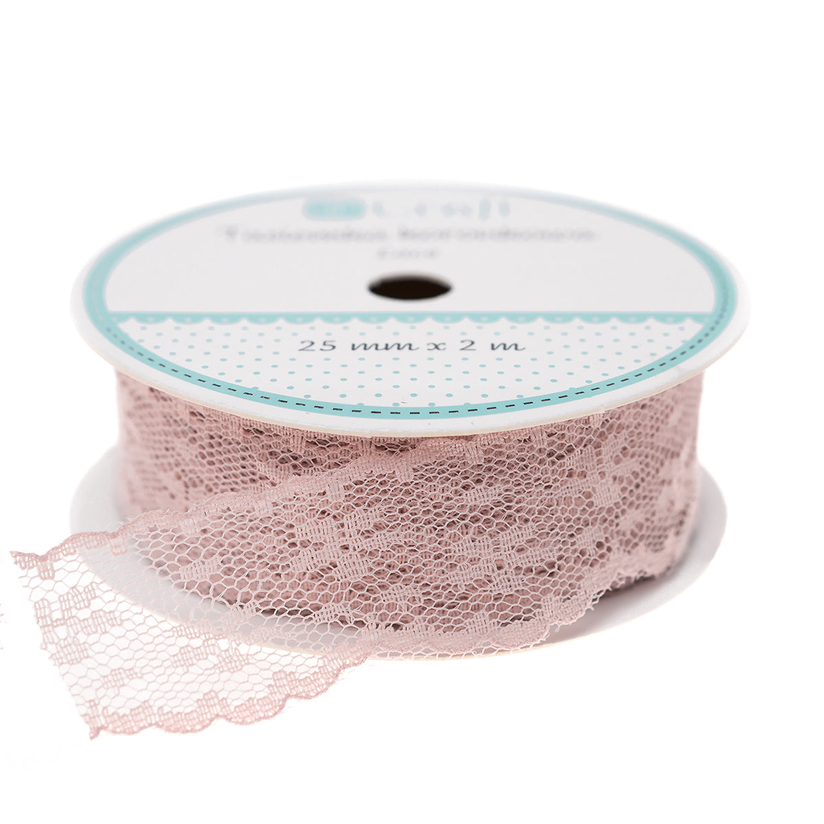 Čipkasti trak 25 mm x 2 m | različne barve – pogled 5