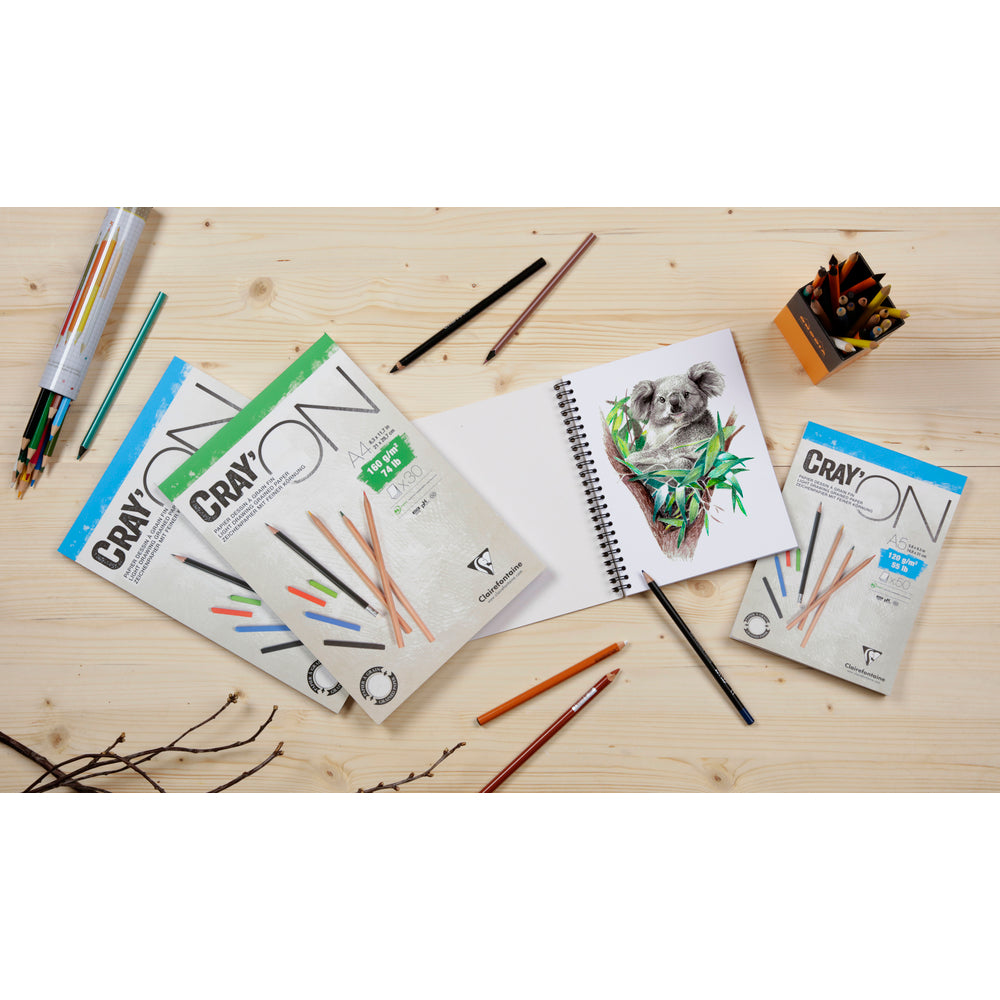 Clairefontaine Cray'On risalni blok