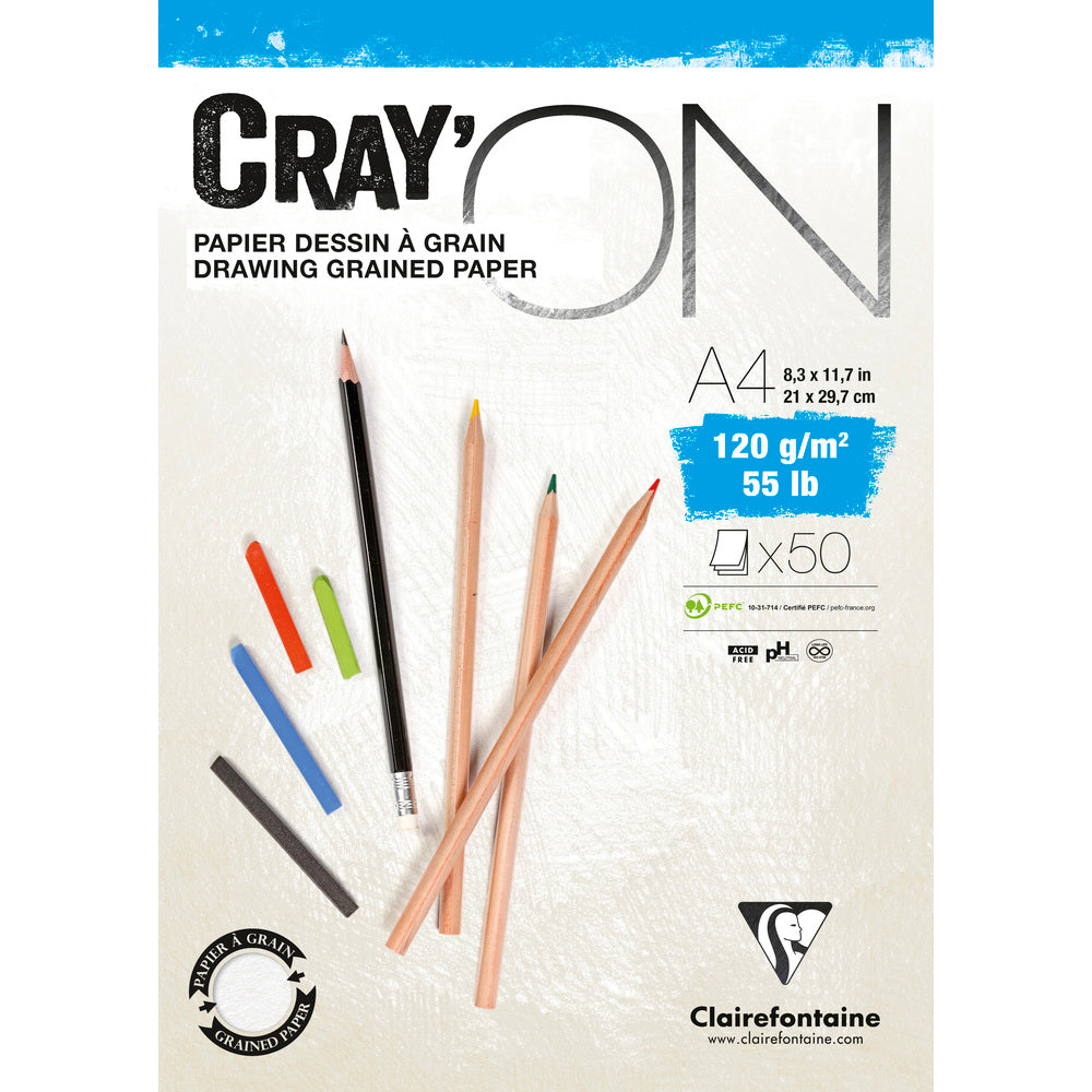 Clairefontaine Cray'On risalni blok