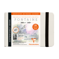 Clairefontaine Fontaine akvarelna knjiga HP 300 g 24L trda vezava
