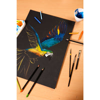 Clairefontaine Paint'On Mix Media blok 250 g 20L lepljen Black