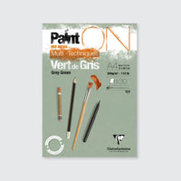 Clairefontaine Paint'On Mix Media lepljen blok 250 g