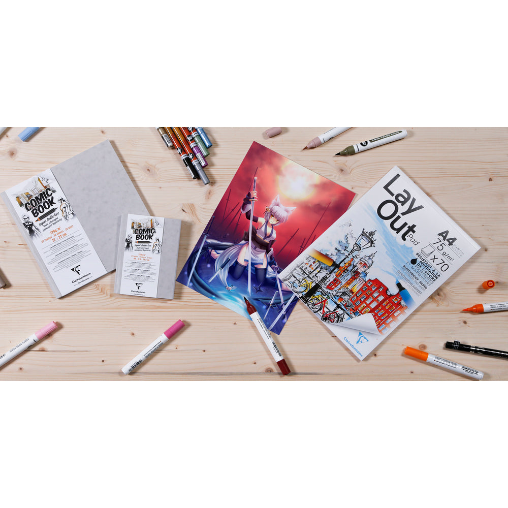 Clairefontaine stripovski blok 220 g 32L lepljen