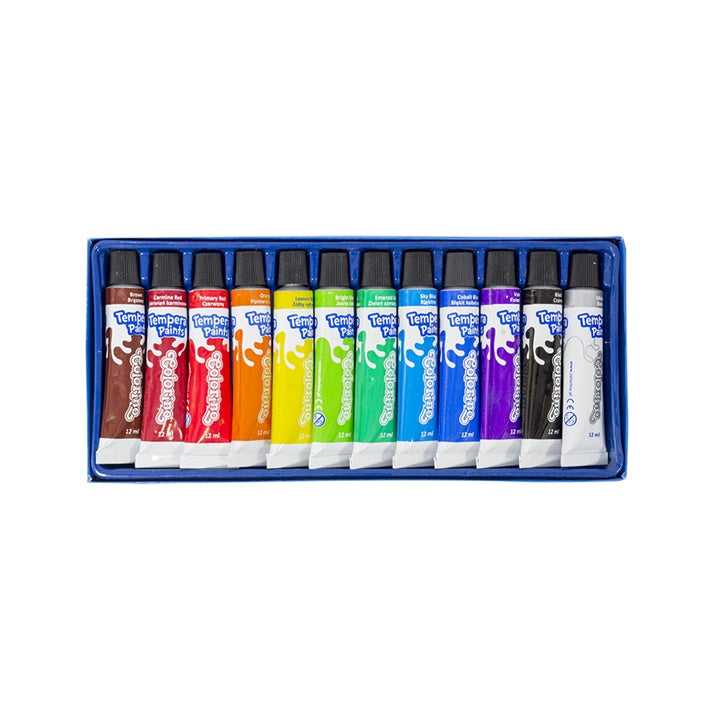 Colorino Tempera barve 12 x 12 ml – pogled 2
