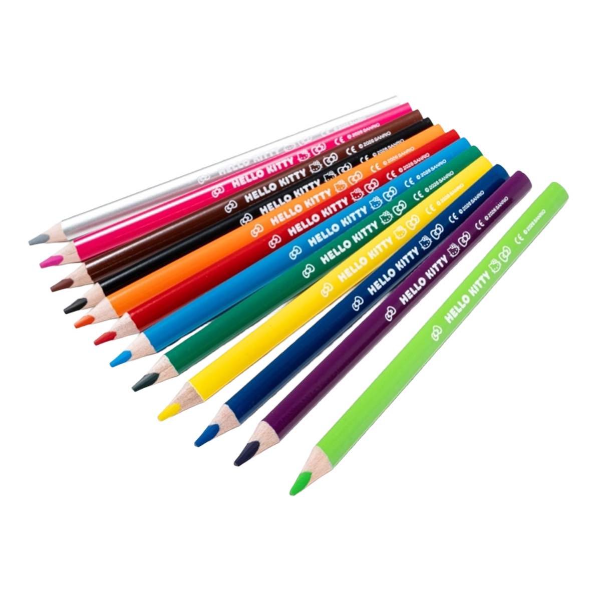 Colorino trirobe barvice JUMBO, Hello Kitty, 12 barv