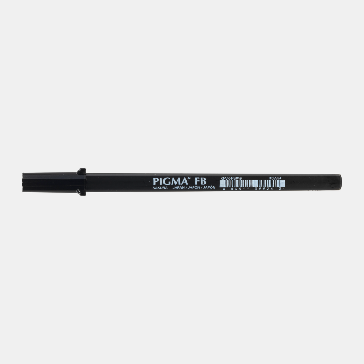 Čopičasto kaligrafsko pero SAKURA Pigma Brushpen Fine – črno