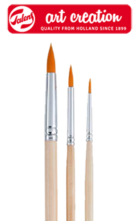 Čopiči ArtCreation s sintetičnimi vlakni - 3 delni set