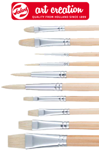 Čopiči ArtCreation z naravnimi vlakni - 10 delni set