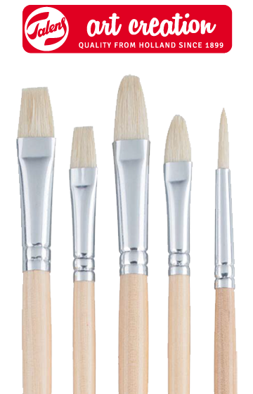 Čopiči ArtCreation z naravnimi vlakni - 5 delni set
