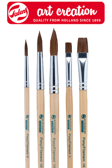 Čopiči ArtCreation za akvarel - 5 delni set