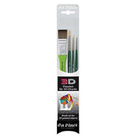 Čopiči da Vinci za 3D slikanje - set 4 kom