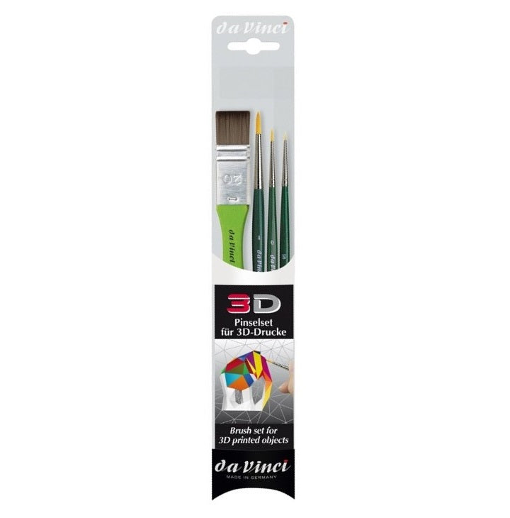 Čopiči da Vinci za 3D slikanje - set 4 kom