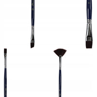 Čopiči Phoenix iz rjavega najlona 6614S2 - 4-delni set