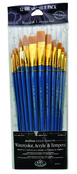 Čopiči Royal & Langnickel - 12-delni set