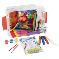 Craft Box 230+ kosov CRAFT KIT v škatli za shranjevanje