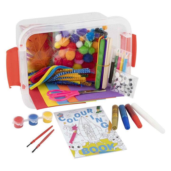 Craft Box 230+ kosov CRAFT KIT v škatli za shranjevanje